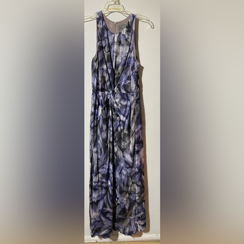 Banana Republic Purple and Gray Dress